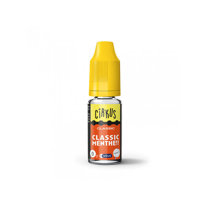 E liquide Classic Menthe 10 ml - Cirkus