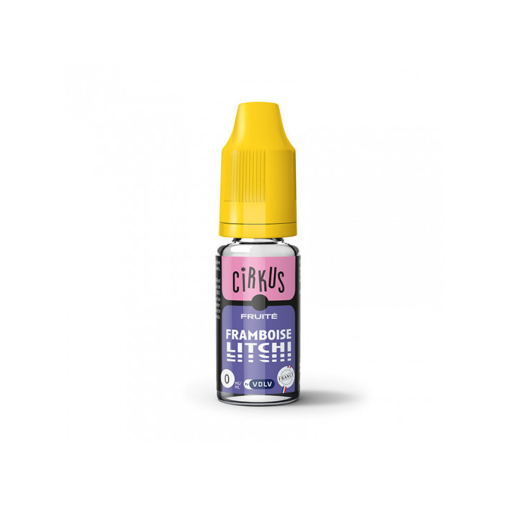 E liquide Framboise Litchi Cirkus - 10ml 