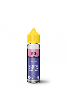 E liquide Mangue Passion Vanille Cirkus 50 ml