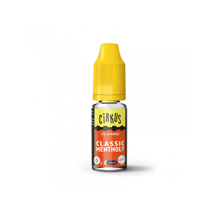 E liquide Classic Menthol Cirkus - 10ml