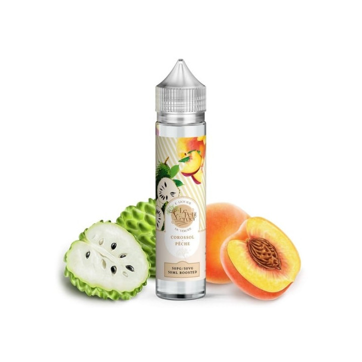 E-liquide Corossol-Pêche 50 ml - Le Petit Verger