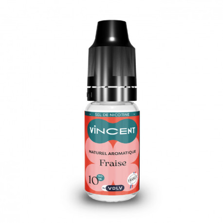 E-liquide Fraise - Sel de nicotine - Vincent