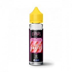 E-liquide Milkshake Fraise Cirkus - 50 ml