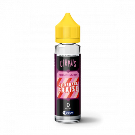 E-liquide Milkshake Fraise Cirkus - 50 ml E-liquide Milkshake Fraise Cirkus - 50 ml