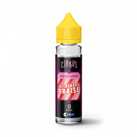 E-liquide Milkshake Fraise Cirkus - 50 ml