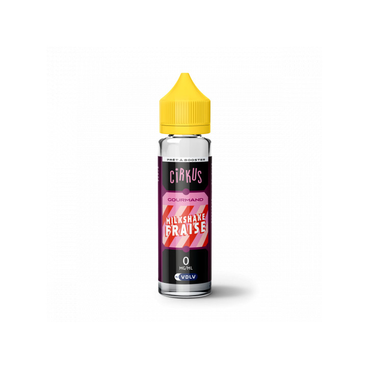 E-liquide Milkshake Fraise Cirkus - 50 ml E-liquide Milkshake Fraise Cirkus - 50 ml