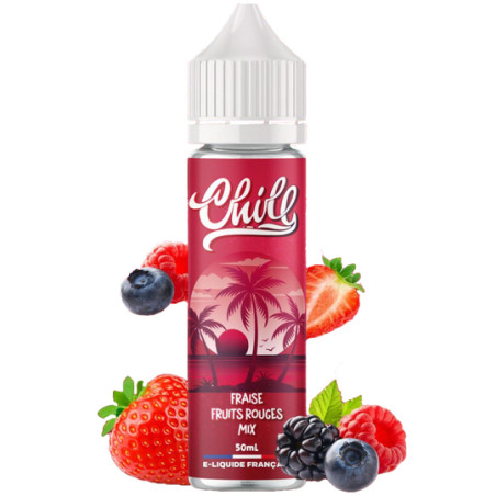 E-liquide Chill Fraise Fruits Rouges Mix 50 ml
