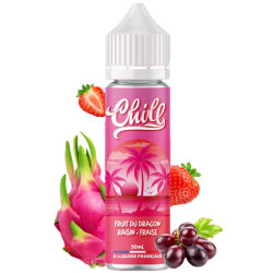 E-liquide Chill Fruit du Dragon Raisin Fraise 50 ml - LP Vapor