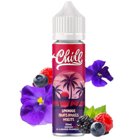 E-liquide Chill Limonade Fruits rouges violette 50 ml E-liquide Chill Limonade Fruits rouges violette 50 ml