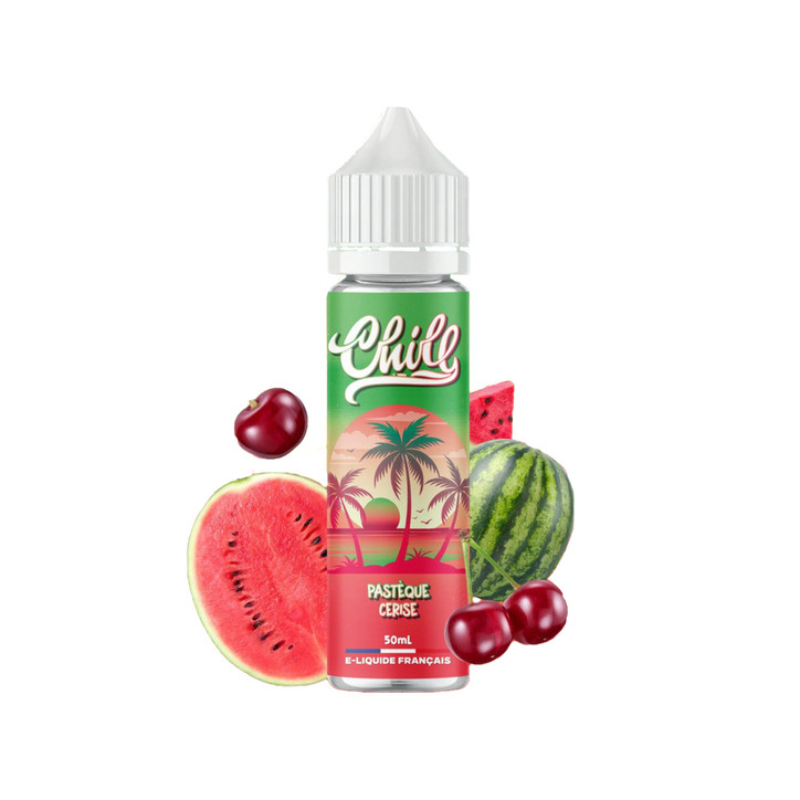 E-liquide Chill Pastèque Cerise 50 ml - LP Vapor E-liquide Chill Pastèque Cerise 50 ml - LP Vapor