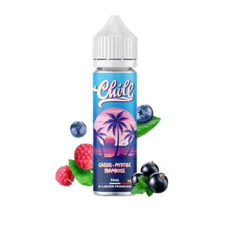 E-liquide Chill Cassis Myrtille Framboise 50 ml E-liquide Chill Cassis Myrtille Framboise 50 ml