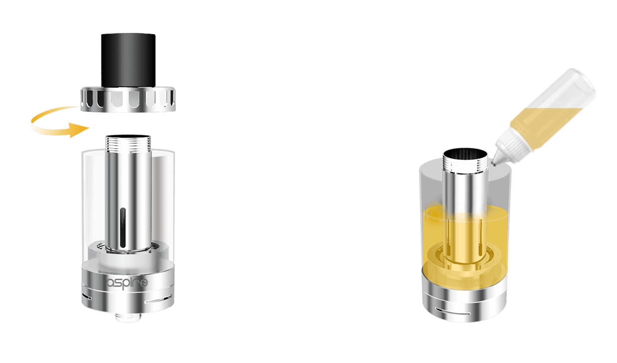 Cleito Aspire remplissage