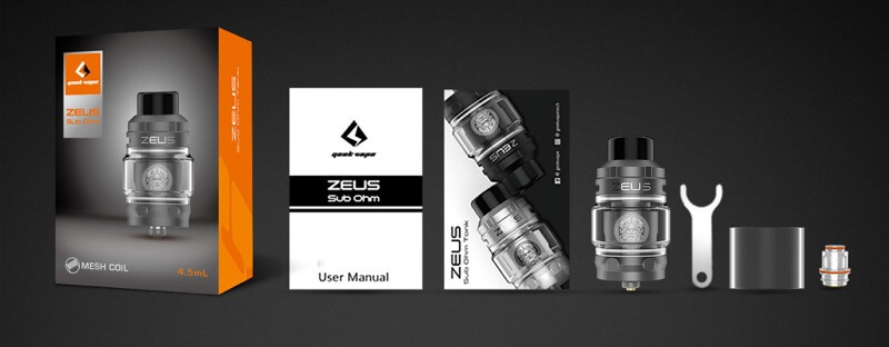 Zeus Sub Ohm - Coffret