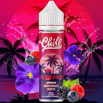 E-liquide Chill E-liquide Chill Limonade Fruits rouges violette 50 ml - LP Vapor