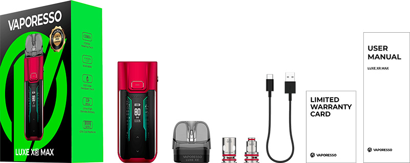 Kit Luxe XR Max - Coffret 1 cartouche