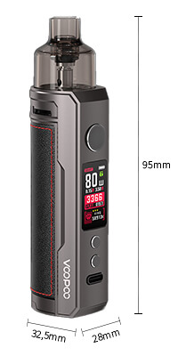 Voopoo Drag X - Dimensions-2