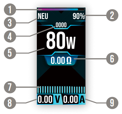 SX Mini SL Class V2 - Ecran Principal
